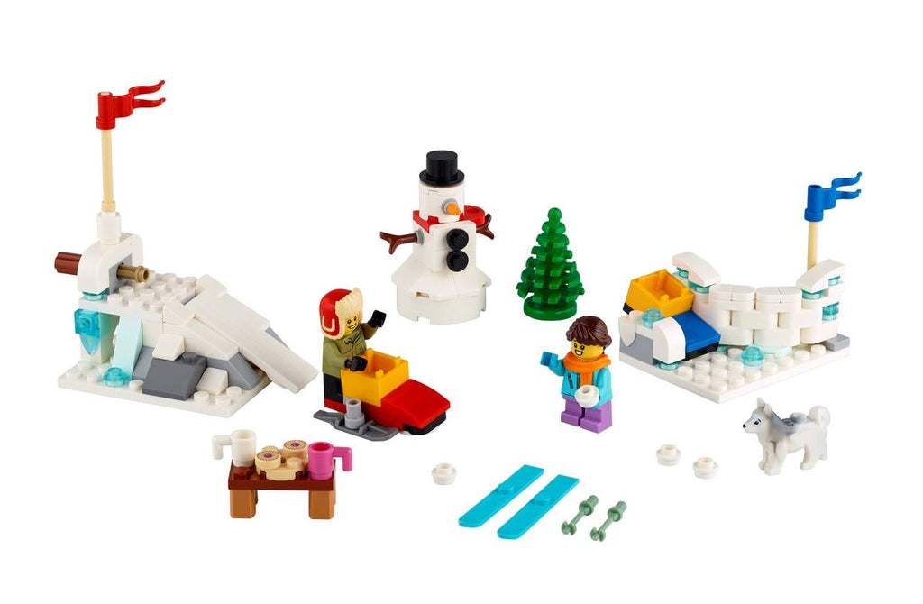 LEGO Promotional - Winter Snowball Fight (40424) Building Toy  LOW STOCK