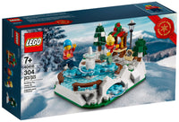 LEGO - Ice Skating Rink (40416) Exclusive Retired Building Toy