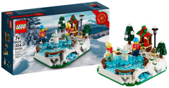 LEGO Ice Skating Rink (40416) Exclusive Retired Building Toy