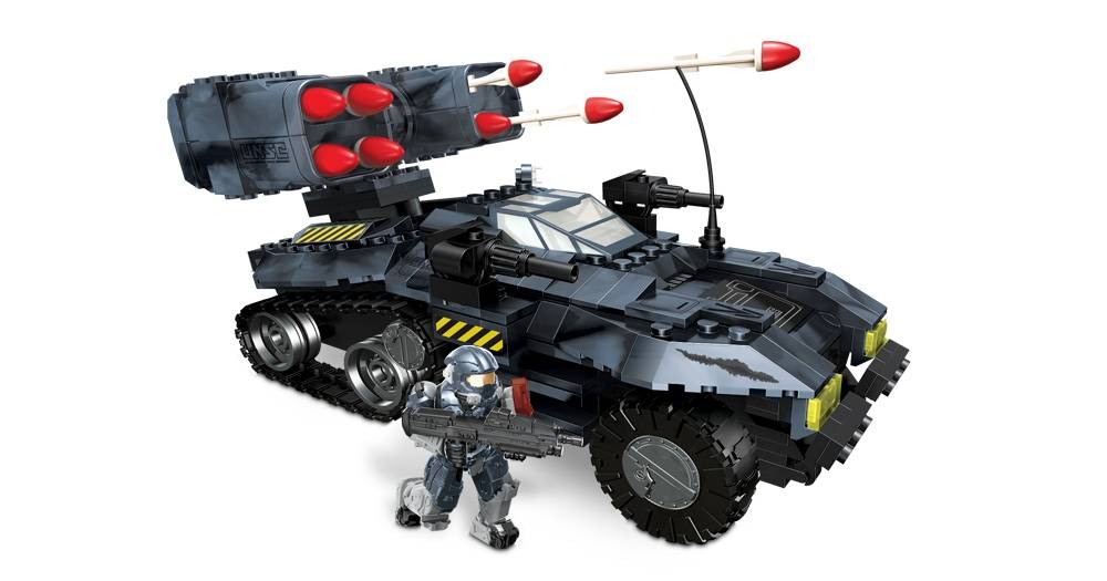Mega Bloks - Halo #2 - Covert Ops: UNSC Wolverine (97072) Exclusive Building Toy RETIRED LOW STOCK