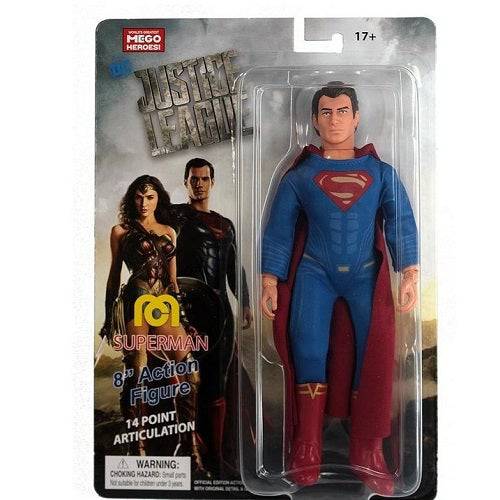 Mego DC Heroes - Justice League - Superman (Henry Cavil) Action Figure (63091) LOW STOCK