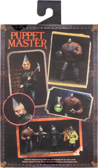 NECA Ultimate Series - Puppet Master - Tunneler & Pinhead 7-Inch Scale Action Figures (966N071321) LOW STOCK