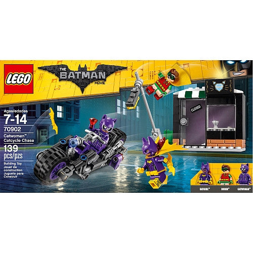 LEGO Batman Movie - Catwoman Catcycle Chase (70902) Retired Building Toy LOW STOCK