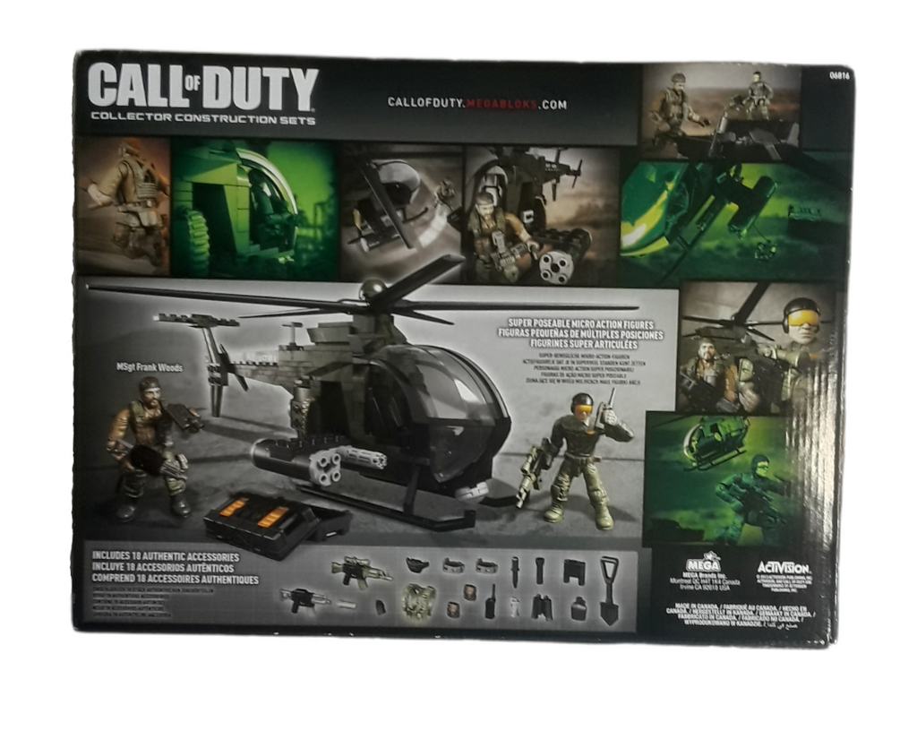 Mega construx call of duty helicopter on sale