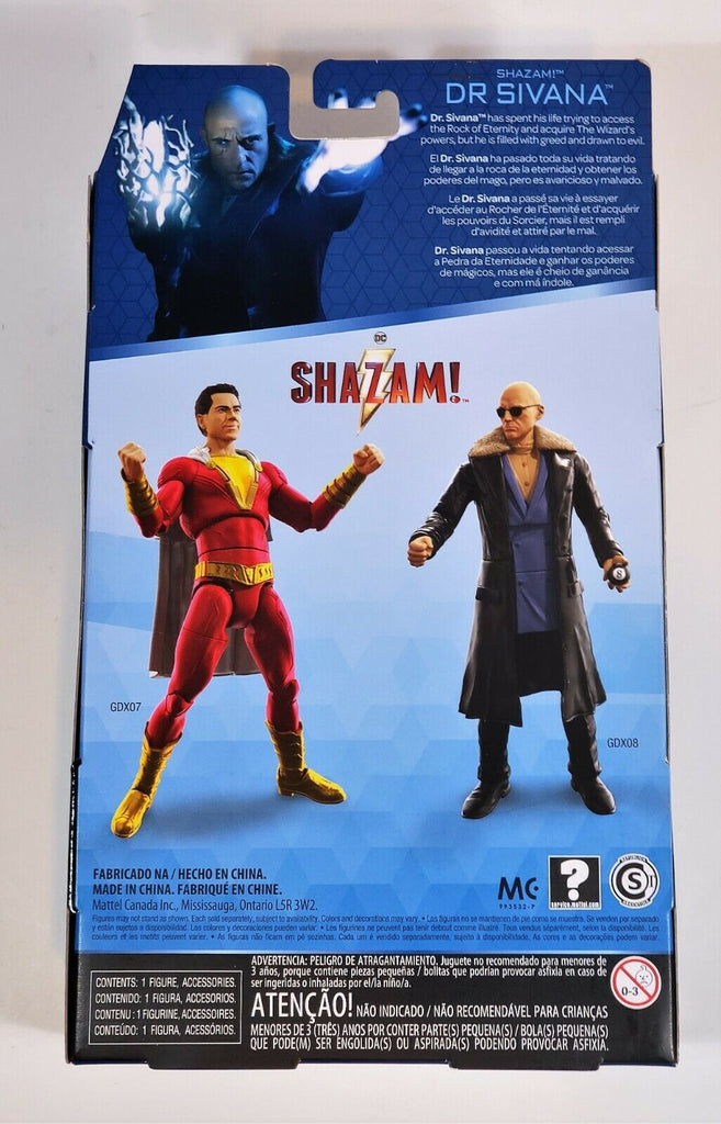 Mattel - DC Multiverse - Shazam! Series - Dr Sivana (GDX08) Action Figure LAST ONE!