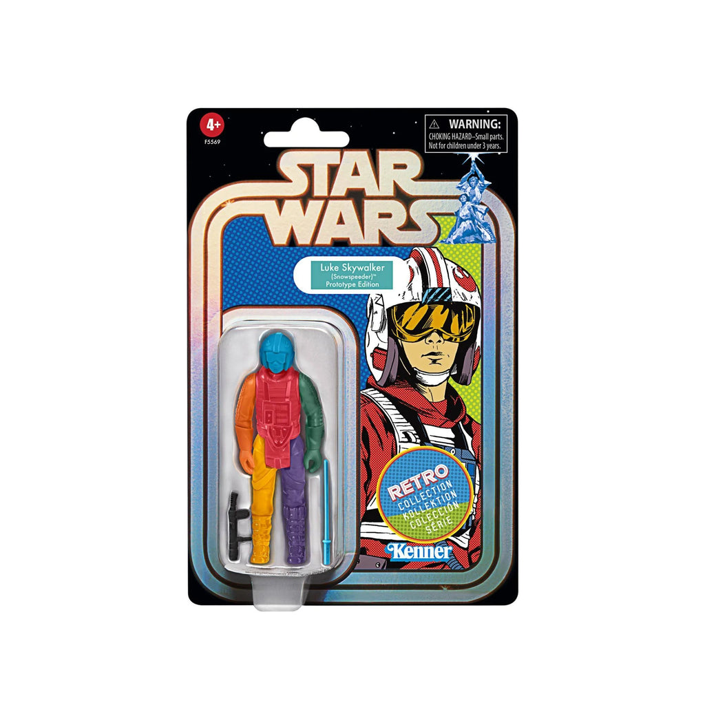 Star Wars: The Retro Collection - Luke Skywalker (Snowspeeder) Prototype Edition Action Figure (F5569) Yellow Torso
