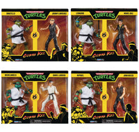 Teenage Mutant Ninja Turtles X Cobra Kai - Complete Set of 4 x 2-Pack Action Figures LOW STOCK