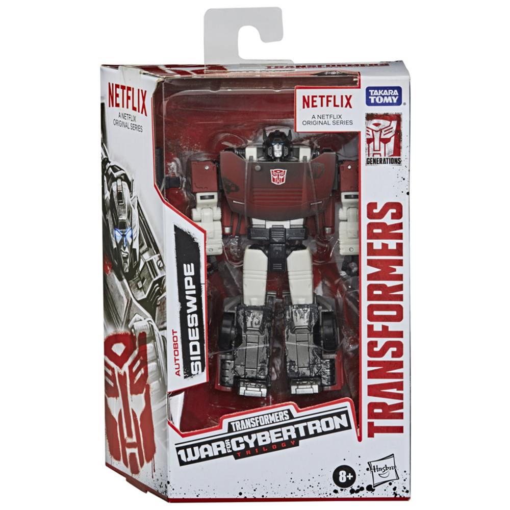 Transformers - War for Cybertron Trilogy: Netflix Edition - Autobot Sideswipe Action Figure (E9505) LAST ONE!